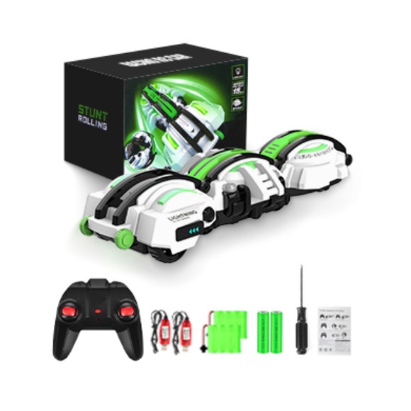 BAZADER RC Cars🏎️with LED Lights💡Remote Control🎮Car🏎️Snake🐍360°Roll Toys - Picture 8 of 12